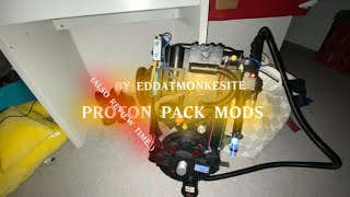 Ghostbusters Proton Pack Mods amp Spirit Halloween Walkie Talkie Review [upl. by Nirtiak]