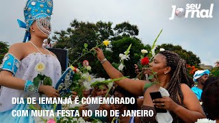 Dia de Iemanjá é comemorado com muita festa no Rio de Janeiro [upl. by Akemrej]