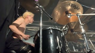 in her snoozing “発光 hakkoh vol2” Live Drum Cam [upl. by Adnahsam89]