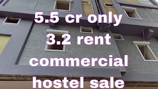 55 cr  32 lks rent commercials hostel building sale [upl. by Anamuj]