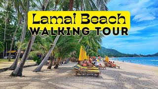 Lamai Beach Walking Tour 2023  Koh Samui Guide  Mike Abroad [upl. by Bellda40]