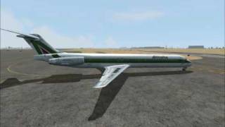 Microsoft Flight Simulator X  Flight from Milan to Olbia 1 [upl. by Ezekiel817]