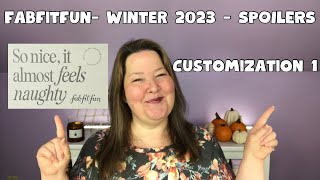 Fabfitfun NEW Spoilers  Cust 1  11 Choices Winter 2023 Spoiler [upl. by Borek]