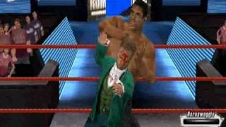 svr 2009 hornswoggle gets khalis finishers [upl. by Amahcen]