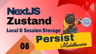 Zustand Persist Middleware LocalStorage and Session Storage in Nextjs 14  EzyCode [upl. by Oflunra]