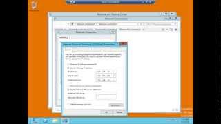 09 Win Server 2012 Installing amp Config ARABIC شرح عربي DHCP Server [upl. by Eissak]