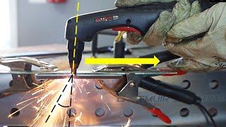 Plasma Cutting Basics How to Get Clean Straight Cuts [upl. by Utham]