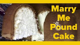 Easy Pound Cake Recipe AKA The Marry Me Pound Cake  The Creative Lady [upl. by Jeremie602]