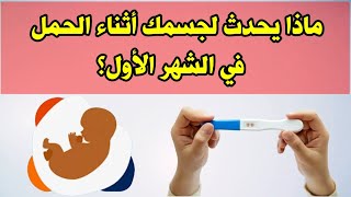 ماذا يحدث لجسمك أثناء الحمل في الشهر الأول ؟ [upl. by Comethuauc598]