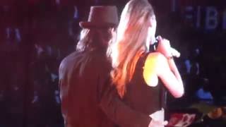 Udo Lindenberg feat Josephin Busch  Gegen die Strömung  KEINE PANIK Tour 2016 VPStadion Hamburg [upl. by Orr]