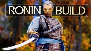 Skyrim Builds  The Ronin  Remastered Classic Build [upl. by Satterfield575]