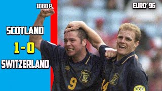 Scotland vs Switzerland 1  0 Full Highlight Group A Euro 96 HD [upl. by Franckot267]