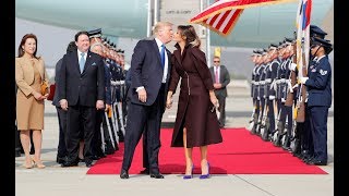 Melania Trump Lands a Kiss [upl. by Octavius682]