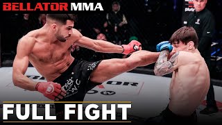 Full Fight  Liam McCracken vs Asael Adjoudj  Bellator 291 [upl. by Goodrow]