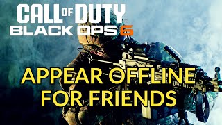 How to Stay Offline in COD Black Ops 6  BO6 Tutorial [upl. by Upali]