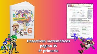 Detectives matemáticos 6 ° página 35 practica 26 [upl. by Asiram]