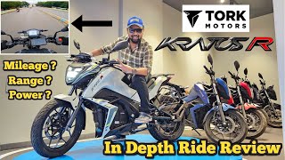 Most Practical amp Perfect Electric Bike  TORK KRATOS R Ride Review  Price Range Features  Review [upl. by Magnum]