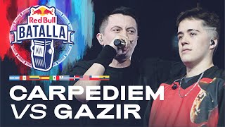 CARPEDIEM vs GAZIR  Cuartos  Red Bull Batalla Internacional 2022 [upl. by Alcine602]