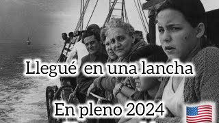 Todavía entran en lancha los cubanos por el mar en el 2024 como se pueden quedar en Miami EEUU [upl. by Neils]