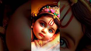 ❤️cute Krishna🙏 Radha Krishna🌸Krishna flute [upl. by Aynna]