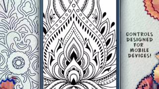 Colory Adults coloring book  stress relief game [upl. by Janos]