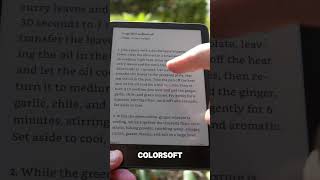 Amazon Kindle ColorSoft  Can you see if the color display is better or worse [upl. by Ardnasac]