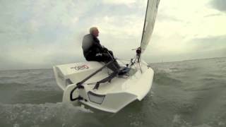 Test sailing the RS Aero  the 21st Century Laser [upl. by Gnof]