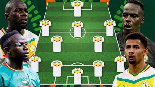 LE ONZE PROBABLE DU 🇸🇳 SENEGAL A LA CAN 2023 🏆 [upl. by Wagshul]