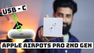 quotUltimate Review AirPods Pro 2nd Gen with USBC Case Unboxing Hindiquot airpodspro apple [upl. by Kolnick505]