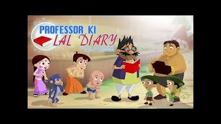 Chhota Bheem  Professor ke Lal Dairy [upl. by Aratihc]