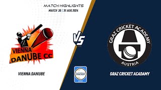 Match 30  VID vs GCA  Highlights  ECS Austria 2024  31 Aug 2024  ECS24840 [upl. by Pape87]