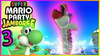 ANGUISAURIO AL ATAQUE MARIO PARTY JAMBOREE PARTE 3 [upl. by Einiffit723]