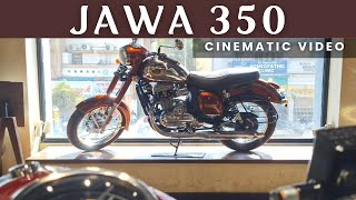 JAWA 350 2024 Cinematic Video  The Moving Throttle  4K [upl. by Egarton864]