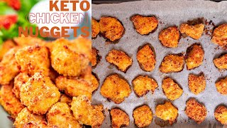 Crispy Baked Keto Chicken Nuggets [upl. by Farica982]