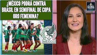 La SELECCIÓN MEXICANA FEMENINA en Copa Oro ahora se le exige que gane la final  Futbol Picante [upl. by Willy]