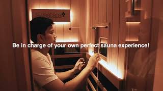 sweatspa Infrared Sauna Cabin Official Video [upl. by Esimaj]