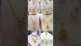 Lightweight Gold Chain pendant set designs 2025 goldjewellery shortvideo trending [upl. by Ailam657]