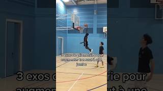 Augmente ta détente grâce à la pliométrie🦿basketballshorts dunk verticaljump basket [upl. by Noynek]