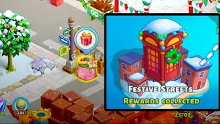 FESTIVE STREETS PINK BAG  FAMILY ISLAND  snow romance event [upl. by Odraude]