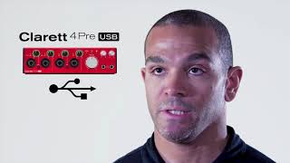 Focusrite Clarett 4Pre USB Overview  Full Compass [upl. by Euseibbob950]