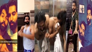 Parmish Verma Full Enjoying With Brother Sukhan Verma At Home Teri Yaad Funny Song 2018 [upl. by Zere788]