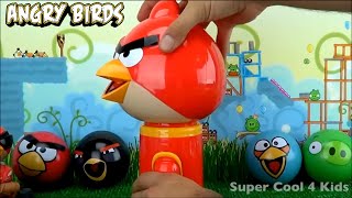 MANY ANGRY BIRDS Toys Unboxing [upl. by Kristel85]