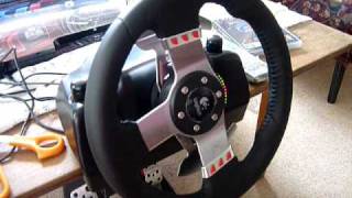 Logitech G27 complete setup  PS3 Limited Edition GT5 [upl. by Rabin260]