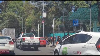 AveNIDATroncosoMetro Escuadron 201AculcoApatlacoIztacalcolinea Metrobus 5Bachilleres 3 CDMX [upl. by Nosnek]