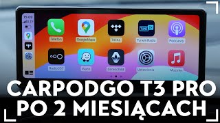 Dwa miesiące z chińskim ekranem do CarPlay Czy warto było wydać 800 zł [upl. by Nosreip]