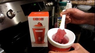 Zoku Slush amp Shake Maker Demo  Make Your Own Cool Summer Treats [upl. by Giglio]