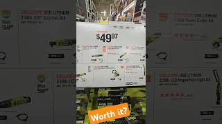 Ryobi sales too expensive or just right ryobitools power diy [upl. by Dnomyar952]