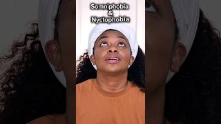 Phobias as Makeup Somniphobia amp Nyctophobia makeupshorts phobia [upl. by Gabbie]