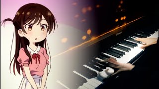 Kanojo Okarishimasu RentaGirlfriend OP  Centimeter FULL VERSION PIANO [upl. by Nirehtak830]