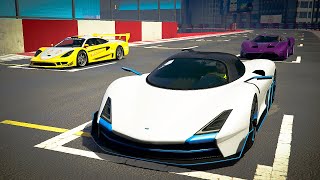 GTA Online Overflod Zeno  Downtown Loop  Stunt Race [upl. by Amice574]